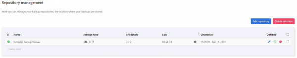 Repository management